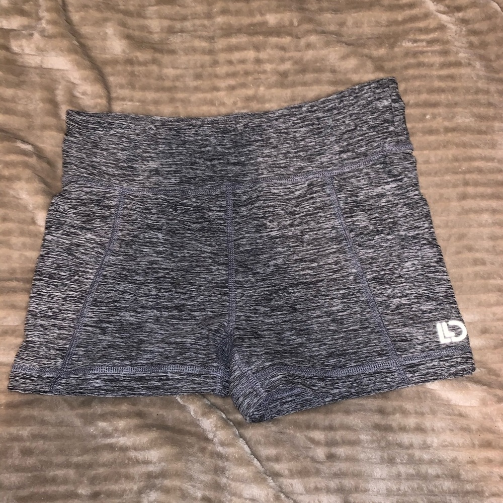 Grey workout shorts